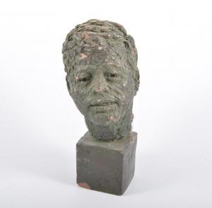 BERKS Robert 1922-2011,Bust of J F Kennedy,Gilding's GB 2018-02-06