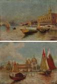 BERLIE M 1900-1900,The Grand canal, Venice,Shapes Auctioneers & Valuers GB 2010-08-07