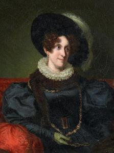 BERLIN SCHOOL,Portrait of a Lady with a Plume Hat,Van Ham DE 2015-11-13