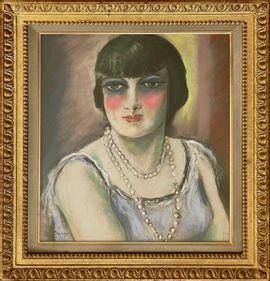 BERLY DE VLAMINCK Madeleine 1896-1953,Portrait d\’une élégante,Neret-Minet FR 2021-04-06
