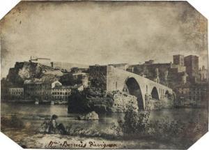 BERMÈS M,Le Pont d'Avignon et le Palais des Papes,1850,Beaussant-Lefèvre FR 2011-06-08