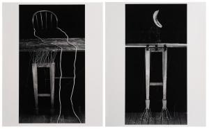 BERMAN Zeke 1951,Untitled (Rope and Chair) and Untitled (Banana),Hindman US 2024-01-17