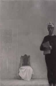 BERMINGHAM Debra 1953,Self Portrait with Book and Mask,2001,William Doyle US 2018-11-20