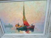 BERNADAZ E 1900-1900,Voile dar soir,Bellmans Fine Art Auctioneers GB 2010-01-20