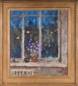 BERNADSKY Guennadi 1956,a view from a window sill with a vase holdin,1977,Dawson's Auctioneers 2019-10-26