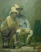 BERNARD Claude 1926-2016,The Artist and his Wife,1964,David Lay GB 2022-11-03
