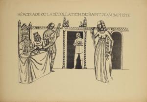 BERNARD Emile,Hérodiade ou la Décollation de Saint Jean-Baptiste,1895-1897,Christie's 2024-04-12