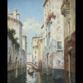 BERNARD Francesco 1875-1948,Canale a Venezia,Von Morenberg IT 2015-01-24