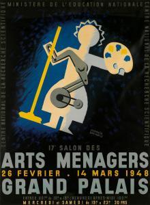 BERNARD Francis,17 E SALON DES ARTS MENAGERS / GRAND PALAIS,1948,Swann Galleries 2022-08-04