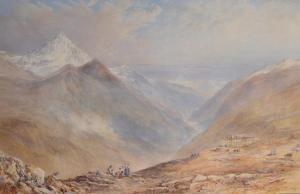 BERNARD george,The Great St Bernard Pass, and a View of the Weiss,1876,John Nicholson 2017-10-11