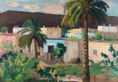 BERNARD Louis Michel 1885-1962,PAYSAGE DUSAHEL,Saint Germain en Laye encheres-F. Laurent 2008-10-12