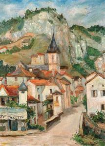 BERNARD Lucienne 1900-1900,VILLAGE DE MONTAGNE,Lombrail - Teucquam FR 2011-11-30