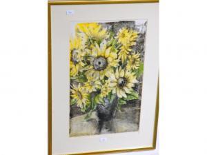 bernard merry,Sunflowers,1994,Wellers Auctioneers GB 2009-04-18