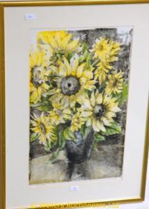 bernard merry,Sunflowers,1994,Wellers Auctioneers GB 2009-06-20