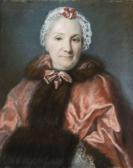 BERNARD Pierre 1704-1777,Portrait de femme, dit de Cat,1755,Artcurial | Briest - Poulain - F. Tajan 2011-05-13