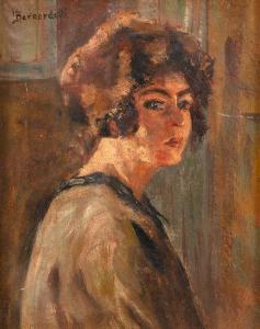 BERNARDELLI Henrique 1858-1936,Figura Feminina,Escritorio de Arte BR 2022-02-22