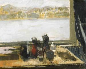 BERNATH Aurel 1895-1982,Still Life with View on Danube,Christie's GB 2001-03-22