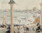 BERNATH Sandor 1892-1984,View from Saint Mark's, Venice,Skinner US 2011-01-28