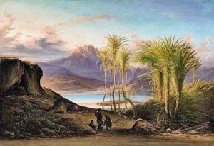 BERNATZ Johann Martin 1802-1878,A Lake in Ethiopia,Lempertz DE 2014-11-15