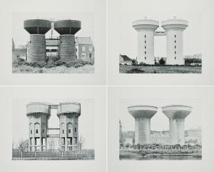 BERND # HILLA BECHER,Sechs Doppelwassertürme,1972,Van Ham DE 2023-12-14