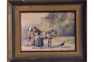 BERNDT Carl 1878-1950,Family with Horse and Cart,Simon Chorley Art & Antiques GB 2015-09-22