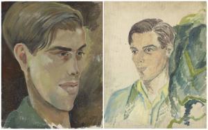 BERNERS Gerald Hugh, Lord 1883-1950,Two Portraits of Robert Heber-Percy,Christie's GB 2018-04-12