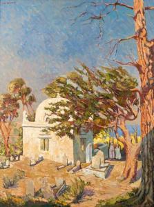 BERNET ROGER 1903-1984,Le jardin du marabout à Alger,Massol FR 2015-11-23