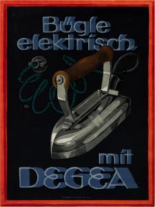 BERNHARD Lucian 1883-1972,Bügle elektrisch mit DEGEA,1914,Sotheby's GB 2022-05-06