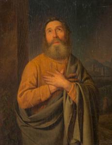 BERNHARDT Franz 1800-1860,APOSTEL PETRUS,Hargesheimer Kunstauktionen DE 2016-09-24