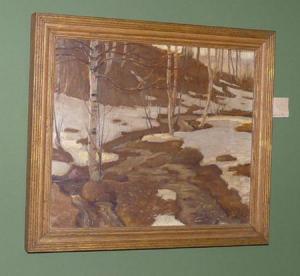 BERNHOLM Sigurd 1890-1969,silver birches in a winter landscape,1926,Sworders GB 2010-07-14
