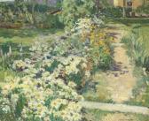 BERNINGHAUS Julius Charles 1905-1971,Floral Landscape,Christie's GB 2008-10-29