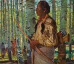 BERNINGHAUS Oscar Edmund 1874-1952,The Hunters, Taos,Scottsdale Art Auction US 2023-04-14