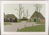 BERNINK Klaas 1913-1996,Twente farm,1984,Twents Veilinghuis NL 2018-04-20