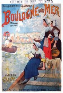 BERNOU,Boulogne sur Mer Chemin de Fer du Nord,1900,Millon & Associés FR 2020-02-28