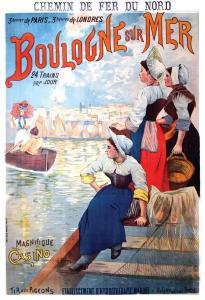 BERNOU,Boulogne sur Mer Chemin de Fer du Nord,1900,Artprecium FR 2017-10-29