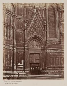 Bernoud Alphonse 1820-1875,Firenze. Porta laterale del Duomo,1860-1863,Gonnelli IT 2022-12-01
