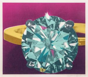 BERNSTEIN Richard 1930-2002,Diamond Ring,1978,Ro Gallery US 2024-02-07