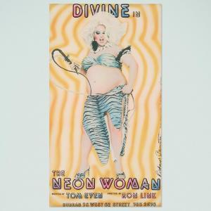 BERNSTEIN Richard 1930-2002,Divine in The Neon Woman poster,1978,Wright US 2019-07-24