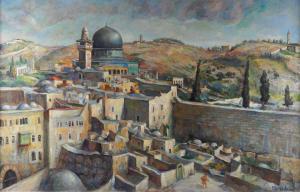 BERNSTEIN Salomon 1886-1968,Jerusalem,Bellmans Fine Art Auctioneers GB 2023-11-21