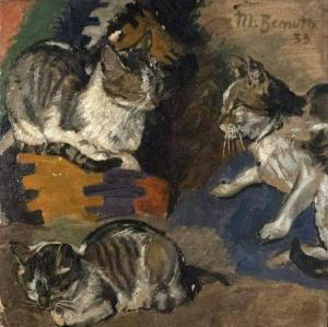 bernuth Max 1872-1960,Cats,Peter Karbstein DE 2020-07-11
