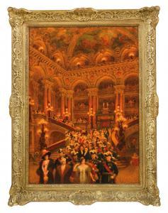 BEROUD Louis,Die Eröffnung der Pariser Oper nach dem Ende des E,1919,Palais Dorotheum 2023-06-26