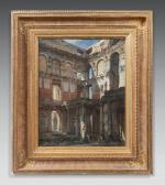 BEROUD Louis 1852-1930,Ruines d'un palais,1877,De Maigret FR 2020-07-09