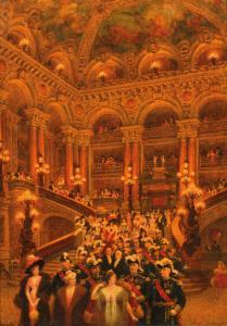 BEROUD Louis,The Opening of the Paris Opera after the End of Wo,1919,Palais Dorotheum 2023-12-12