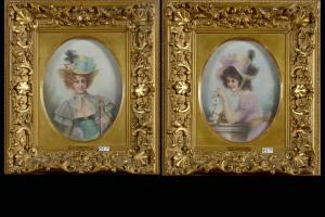 BERQUIN L,Portraits d’’élégantes,1880,VanDerKindere BE 2015-09-15