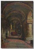 BERRESFORD D.R,Interior of a church,1911,Gilding's GB 2008-10-21