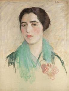 berrhagorry Gabrielle 1873,Portrait de femme,Yann Le Mouel FR 2020-02-06