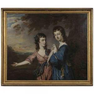 BERRIDGE JOHN 1740-1804,Isabella and Elizabeth Ann,Brunk Auctions US 2017-09-15