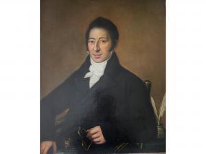 BERRIDGE JOHN 1740-1804,PORTRAIT OF A GENTLEMAN,1804,Lawrences GB 2014-10-17