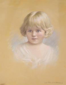 BERRIE John Archibald Alex 1887-1962,Portrait of a girl,Gorringes GB 2021-05-17