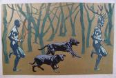 BERRY Allison,Actaeon pursued by Dogs from the Women's Portfolio,1990,Ro Gallery US 2014-08-20